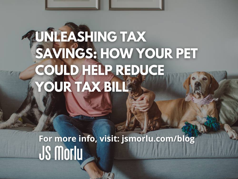 Unleashing Tax Savings How Your Pet Could Help Reduce Your Tax Bill