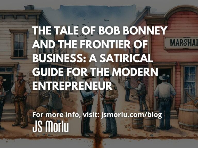 The Tale of Bob Bonney and the Frontier of Business: A Satirical Guide for the Modern Entrepreneur