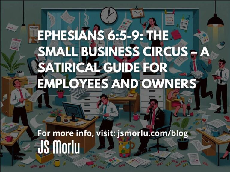 Ephesians 6:5-9: The Small Business Circus – A Satirical Guide for Employees and Owners