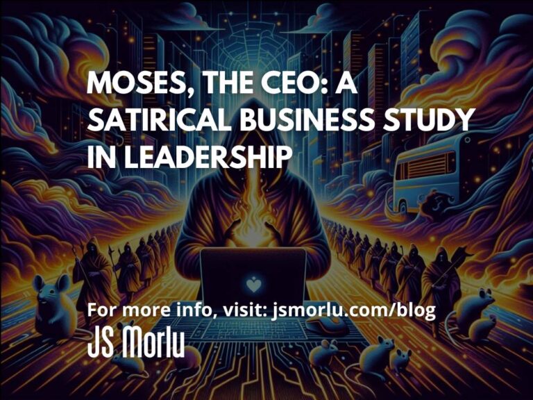 Moses, the CEO: A Satirical Business Study in Leadership