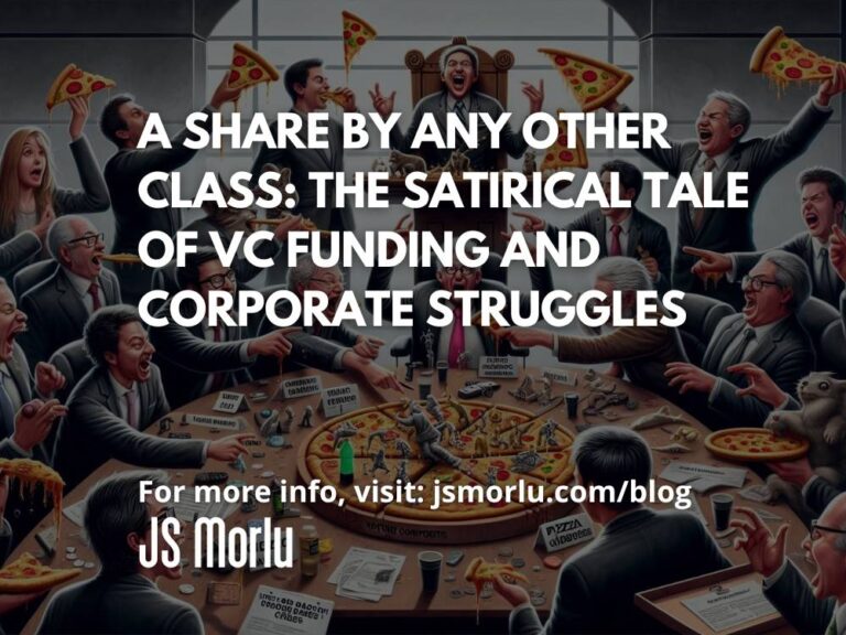 A Share by Any Other Class: The Satirical Tale of VC Funding and Corporate Struggles