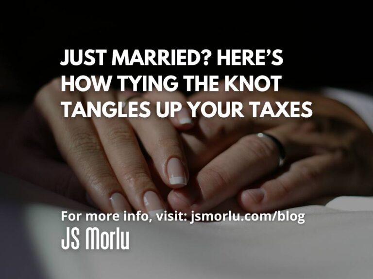 Just Married? Here’s How Tying the Knot Tangles Up Your Taxes