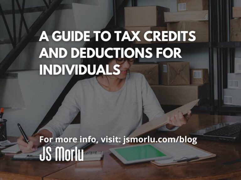 A Guide to Tax Credits and Deductions for Individuals