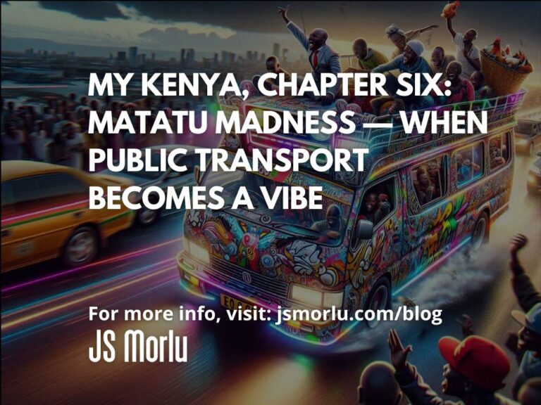 My Kenya, Chapter Six: Matatu Madness — When Public Transport Becomes a Vibe