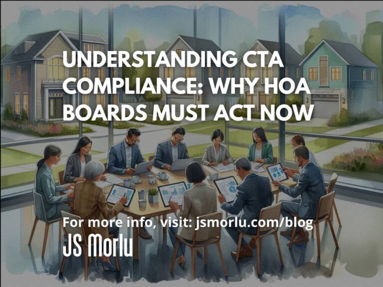 Understanding CTA Compliance: Why HOA Boards Must Act Now
