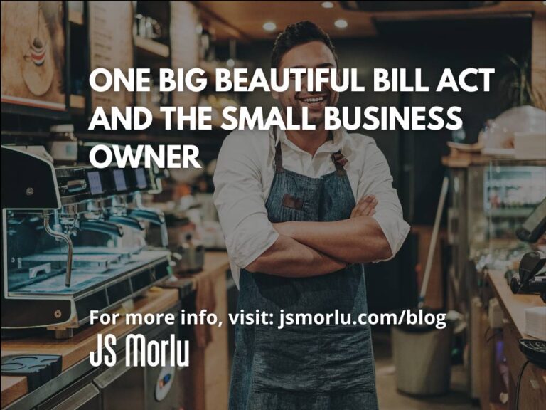 One Big Beautiful Bill Act and the Small Business Owner