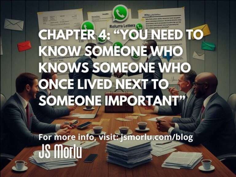 You Need to Know Someone Who Knows Someone Who Once Lived Next to Someone Important