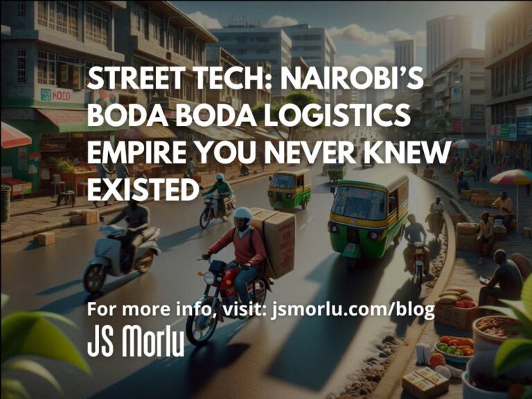 Street Tech: Nairobi’s Boda Boda Logistics Empire You Never Knew Existed