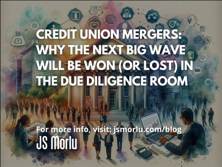 Credit Union Mergers: Why the Next Big Wave Will Be Won (or Lost) in the Due Diligence Room