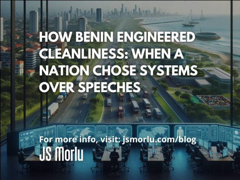 How Benin Engineered Cleanliness: When a Nation Chose Systems Over Speeches — and Why Africa’s Next Revolution Will Be Led by Accountants, Not Orators