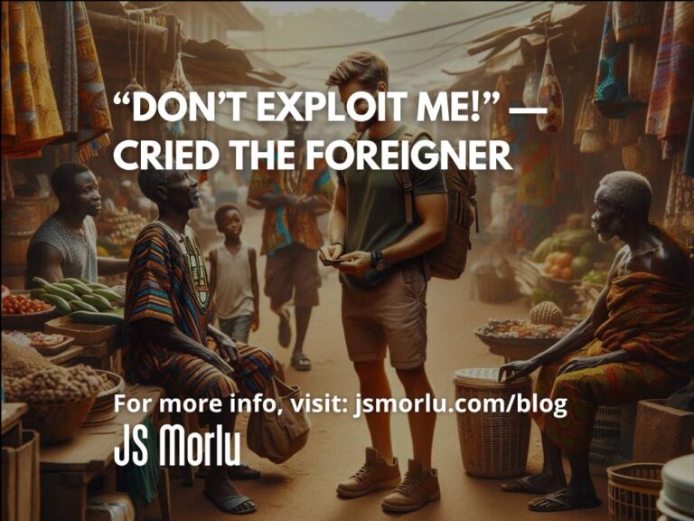 “Don’t Exploit Me!” — cried the Foreigner