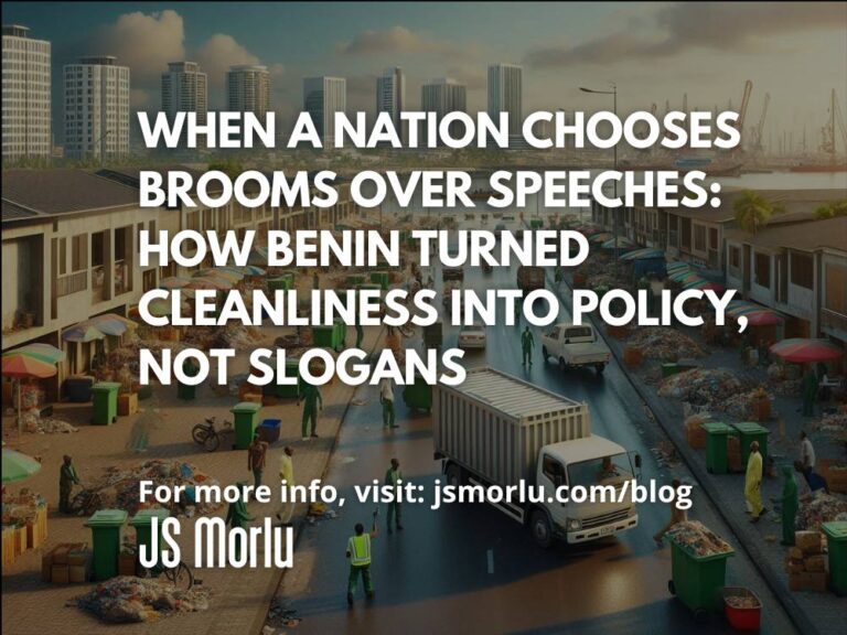 When a Nation Chooses Brooms Over Speeches: How Benin Turned Cleanliness into Policy, Not Slogans