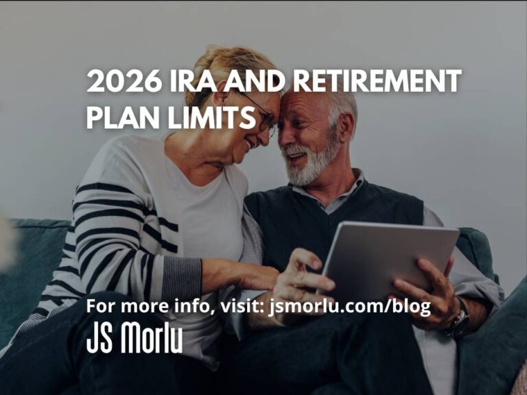 2026 IRA and Retirement Plan Limits