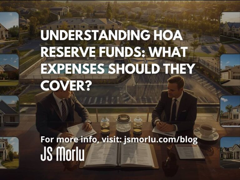 Understanding HOA Reserve Funds: What Expenses Should They Cover?