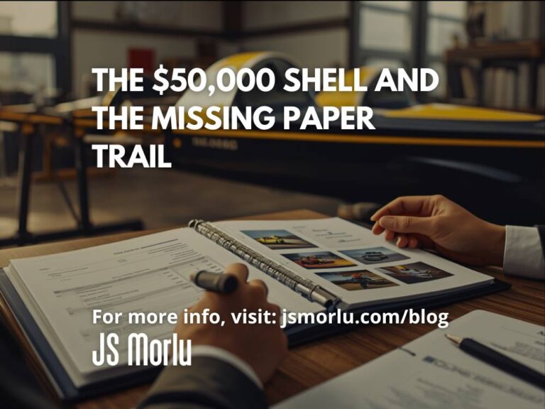 The $50,000 Shell and the Missing Paper Trail