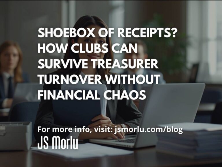 Shoebox of Receipts? How Clubs Can Survive Treasurer Turnover Without Financial Chaos