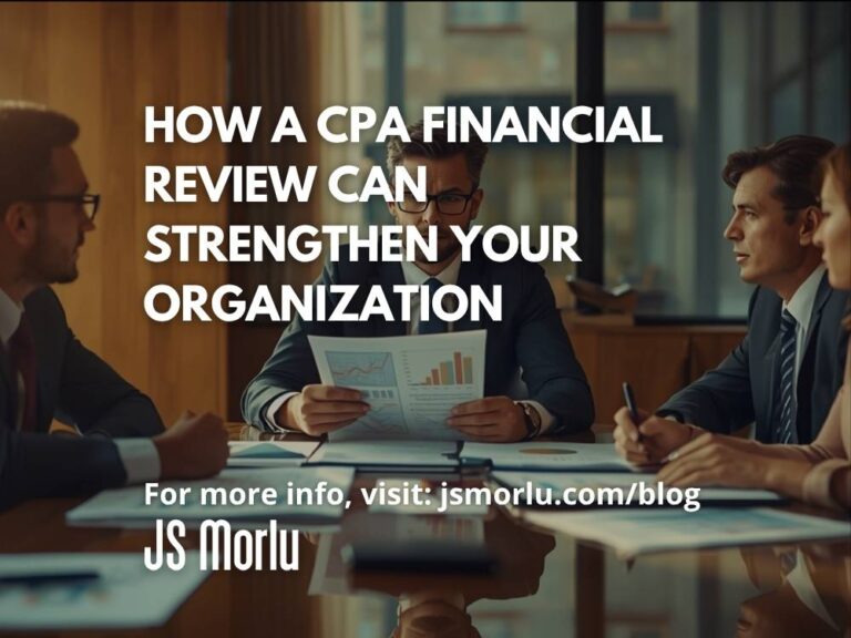 How a CPA Financial Review Can Strengthen Your Organization