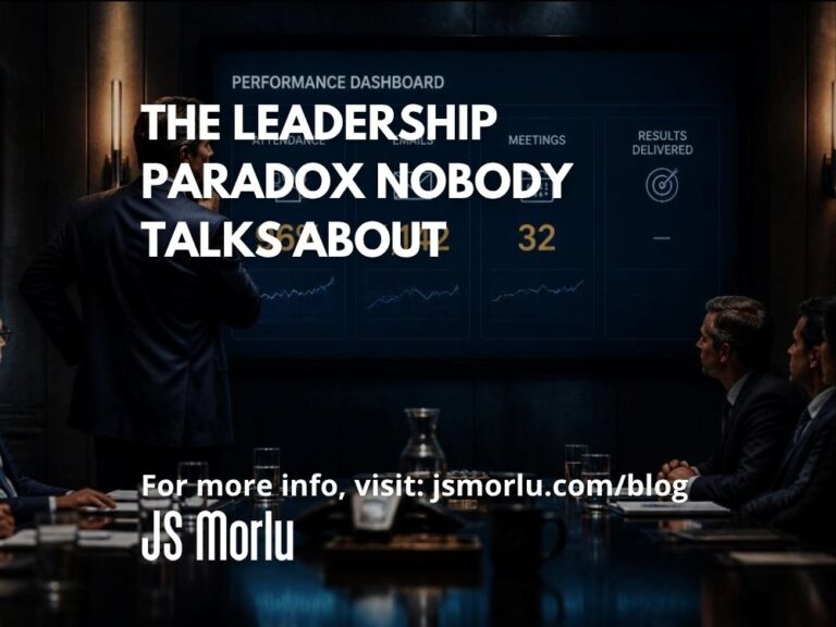The Leadership Paradox Nobody Talks About