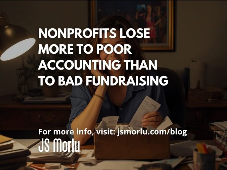 Nonprofits Lose More to Poor Accounting Than to Bad Fundraising