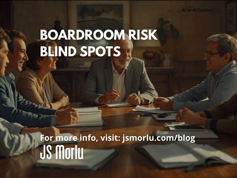 Boardroom Risk Blind Spots