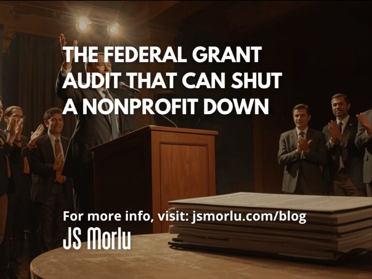 The Federal Grant Audit That Can Shut a Nonprofit Down