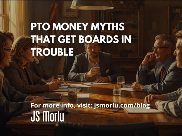 PTO Money Myths That Get Boards in Trouble