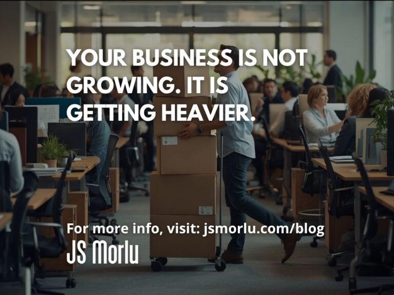 Your Business Is Not Growing. It Is Getting Heavier.