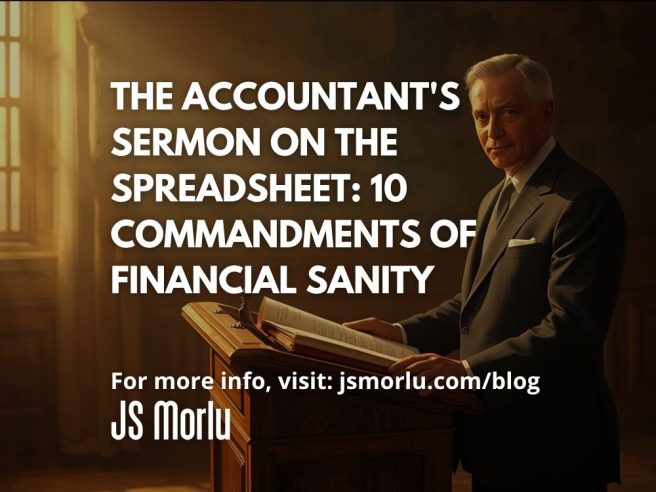 The Accountant's Sermon on the Spreadsheet: 10 Commandments of Financial Sanity