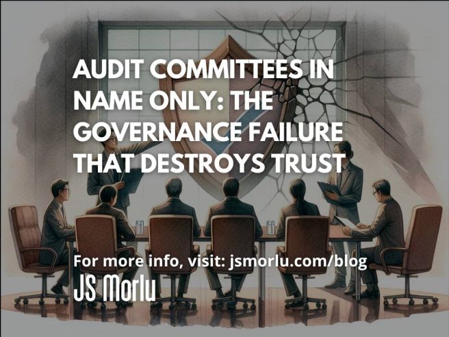 Audit Committees in Name Only Audit Committees in Name Only: The Governance Failure That Destroys Trust