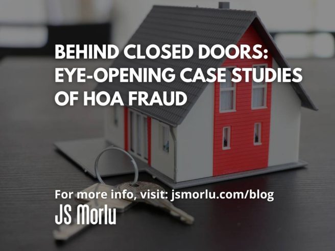 Behind Closed Doors: Eye-Opening Case Studies of HOA Fraud
