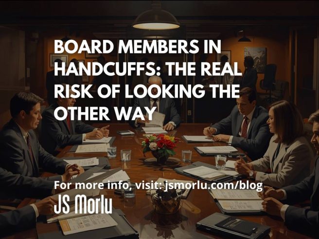 Board Members in Handcuffs: The Real Risk of Looking the Other Way