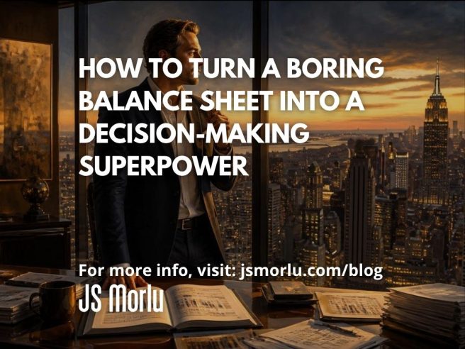 How to Turn a Boring Balance Sheet into a Decision-Making Superpower