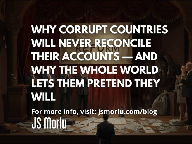 Why Corrupt Countries Will Never Reconcile Their Accounts — And Why the Whole World Lets Them Pretend They Will