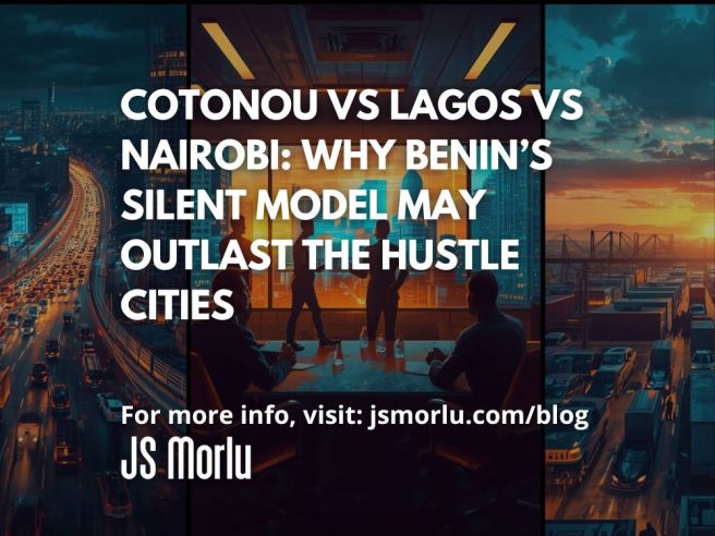 Cotonou vs Lagos vs Nairobi