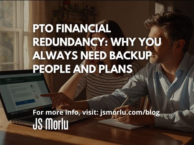 PTO Financial Redundancy: Why You Always Need Backup People and Plans