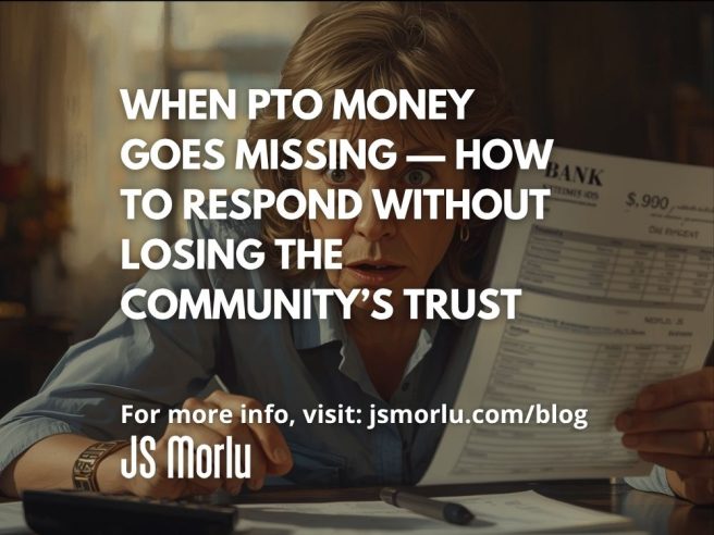When PTO Money Goes Missing — How to Respond Without Losing the Community's Trust