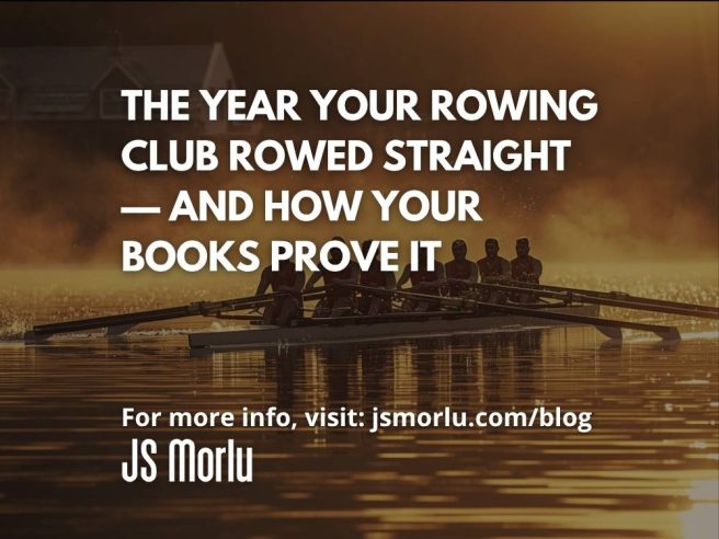 The Year Your Rowing Club Rowed Straight — And How Your Books Prove It