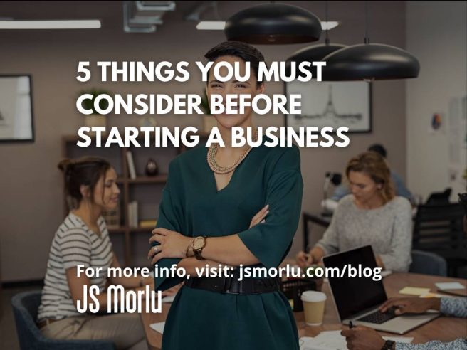 5 Points to Consider When Starting a Business