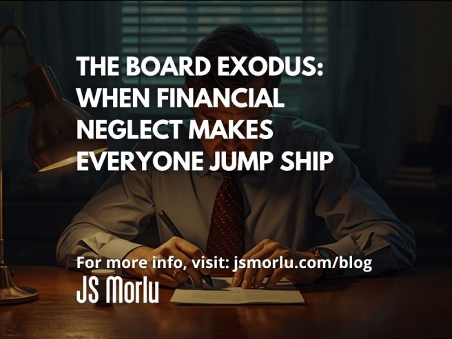 The Board Exodus: When Financial Neglect Makes Everyone Jump Ship