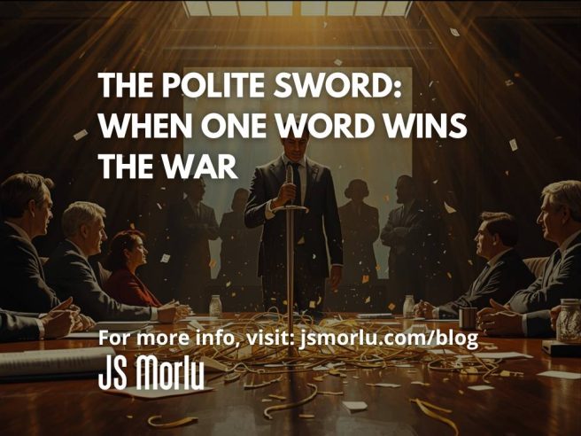 The Polite Sword: When One Word Wins the War