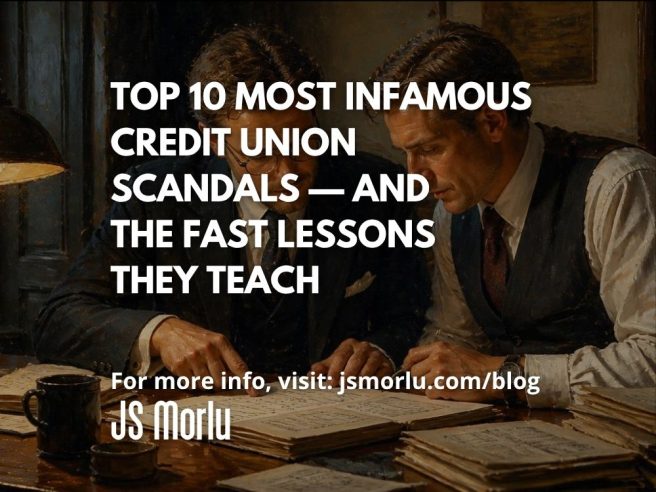 Top 10 Most Infamous Credit Union Scandals — And the Fast Lessons They Teach