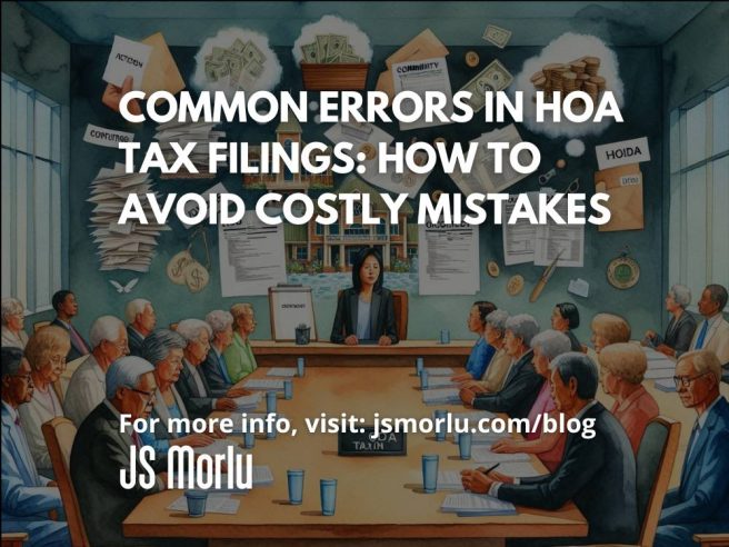 Common Errors in HOA Tax Filings: How to Avoid Costly Mistakes
