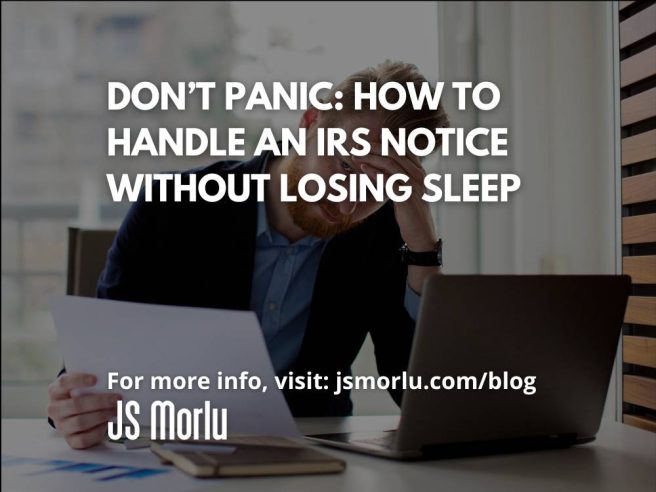 Don’t Panic: How to Handle an IRS Notice Without Losing Sleep