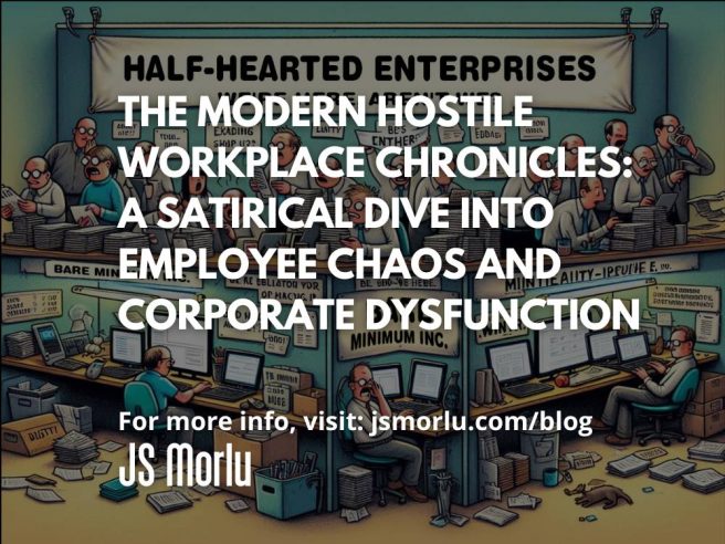 The Modern Hostile Workplace Chronicles: A Satirical Dive into Employee Chaos and Corporate Dysfunction